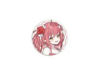 2023クリスマス 缶バッジ A 心白てと
