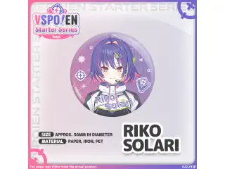 VSPO! EN Starter Series - 缶バッジ ソラリリコ