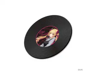 【にじさんじ×SHIBUYA TSUTAYAコラボ記念】レコード風ラバーコースター 鷹宮リオンの公式画像