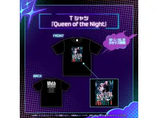 ホロライブEnglish『Mythmash cheMythtry』 Tシャツ 「Queen of the Night」XLの公式画像