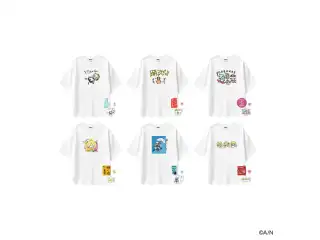 【おでかけSTYLE～さんかいめ！～】名言イラストTシャツ＆ステッカーセット ジョー・力一