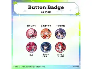 【2次販売】hololive English 4th Concert -Serendipity- ライブグッズ Button Badge Mori Calliope