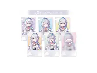 眠雲ツクリ デビュー記念 ランダムチェキ風カード 全6種の公式画像