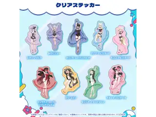 ホロナツパラダイス グッズ vol.2 クリアステッカー ホロライブEnglish クリアステッカー フワワ・アビスガードの公式画像