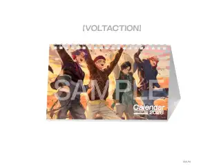 【Unit Selection Calendar 2026】卓上カレンダー VOLTACTIONの公式画像