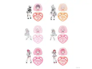 【Cherry Cherish】ステッカーセット 早乙女ベリーの公式画像