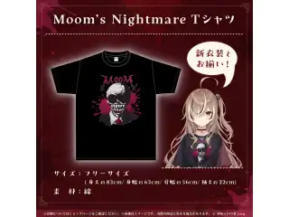 七詩ムメイ 新衣装記念2024 Moom’s Nightmare Tシャツ