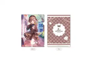 音ノ瀬らこ 2周年記念グッズ クリアファイル